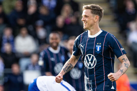 Malmö FFs Søren Rieks jublar