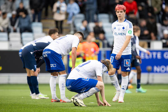 IFK Norrköpings Daniel Fritz Eid deppar