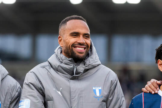 Malmö FFs Isaac Kiese Thelin jublar