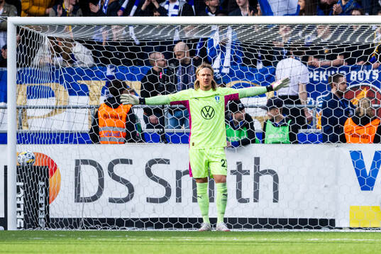 Malmö FFs målvakt Johan Dahlin