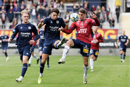 Utsiktens Sebastian Lagerlund och Kevin Rodeblad Lowe mot
