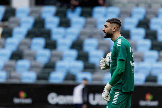 Utsiktens målvakt Elias Hadaya