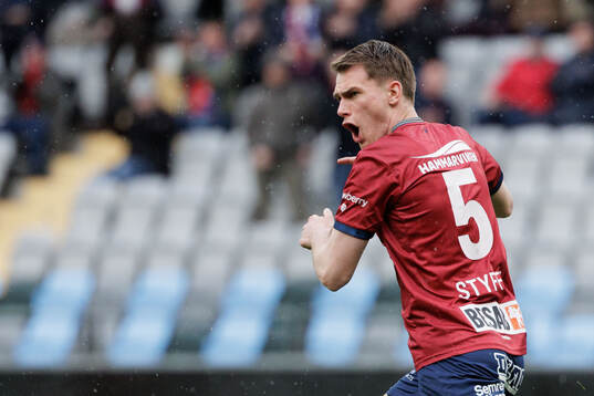 Örgrytes Christoffer Styffe jublar