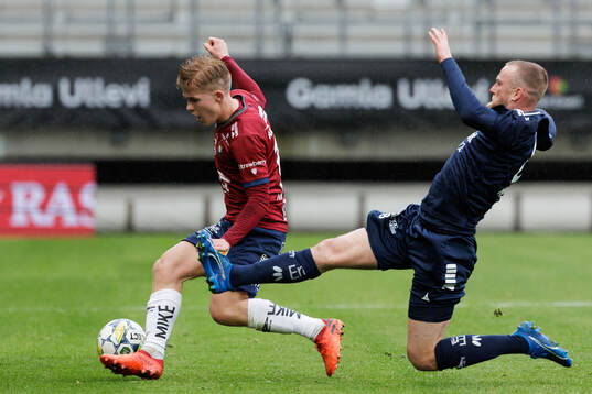 Örgrytes Isak Dahlqvist och Utsiktens Alexander Faltsetas