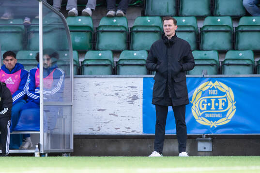 GIF Sundsvalls tränare Douglas Jakobsen
