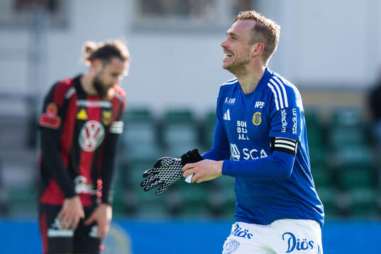 GIF Sundsvalls Pontus Engblom jublar