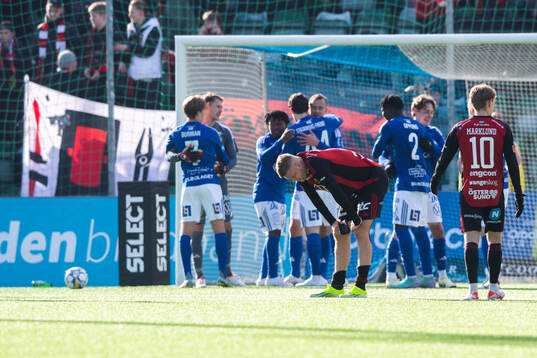 Östersunds Kevin Jablinski deppar