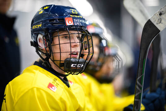 Thea Johansson of Sweden at a practice session