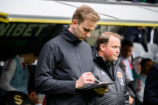 Kalmars tränare Henrik Jensen