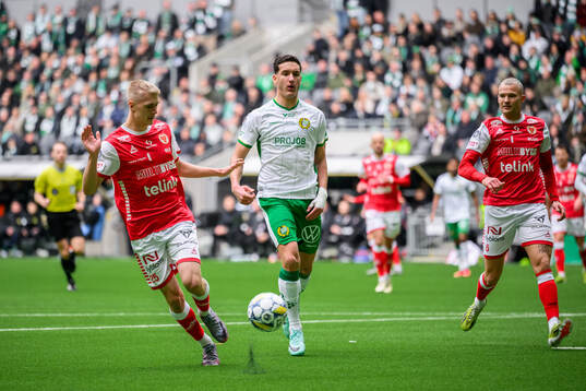 Kalmars Rony Jansson och Hammarbys Deniz Gul