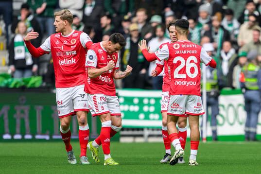 Kalmars Melker Hallberg jublar