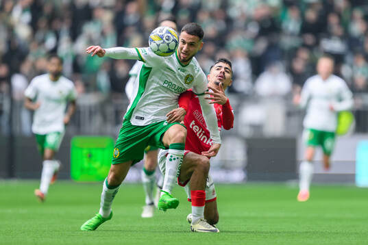 Hammarbys Abdelrahman Boudah Saidi och Kalmars Arash