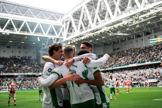 Hammarbys Hampus Skoglund, Oscar Johansson Schellhas och