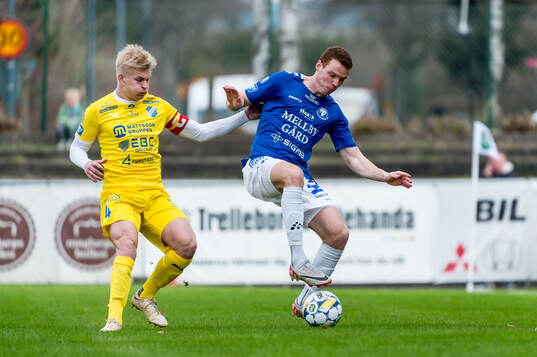 IK Oddevolds Philip Engelbrektsson och Trelleborgs Zander