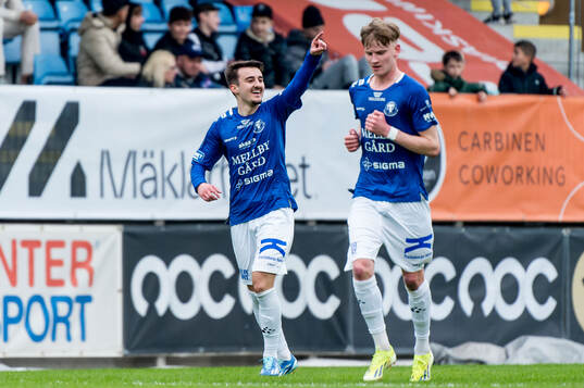 Trelleborgs Armin Culum jublar