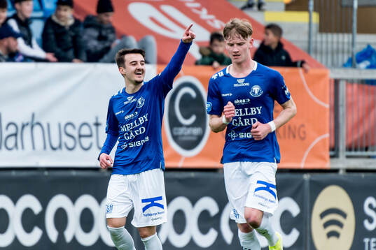 Trelleborgs Armin Culum jublar