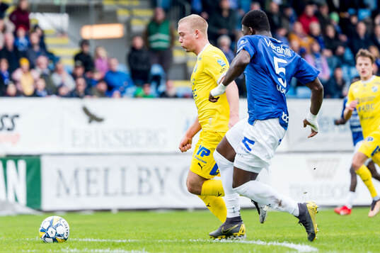 IK Oddevolds Olle Kjellman Olblad och Trelleborgs Abel