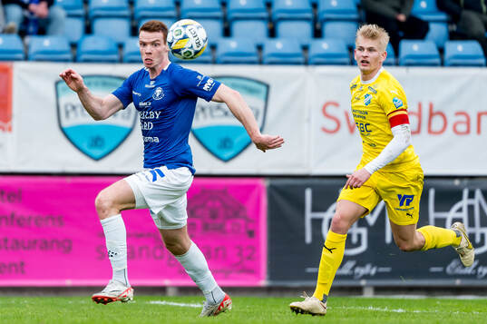 Trelleborgs Zander Hyltoft och IK Oddevolds Philip