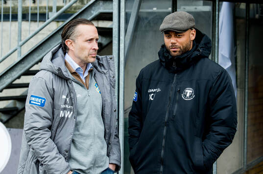 IK Oddevolds sportchef Mats Winblad och Trelleborgs