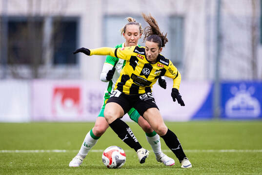 Hammarbys Julia Roddar och Häckens Rusul Rosa Kafaji