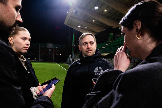 Hammarbys tränare Martin Sjögren