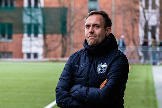 Hammarbys tränare Martin Sjögren