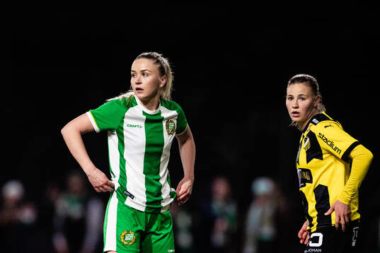 Hammarbys Anna Jøsendal deppar