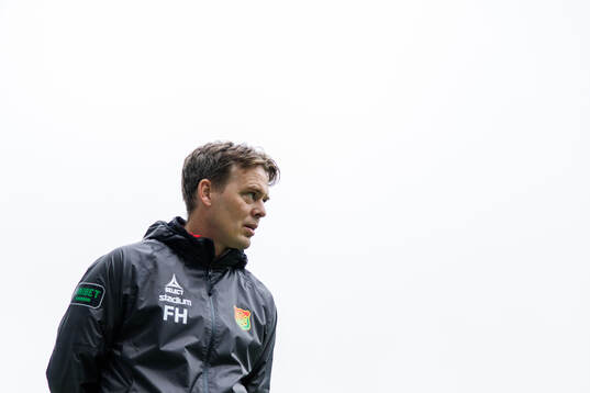 GAIS tränare Fredrik Holmberg