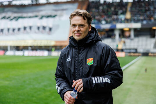 GAIS tränare Fredrik Holmberg