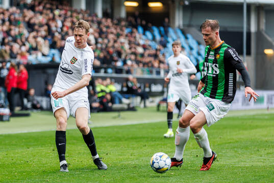 Brommapojkarnas Torbjörn Lysaker Heggem och GAIS Alexander