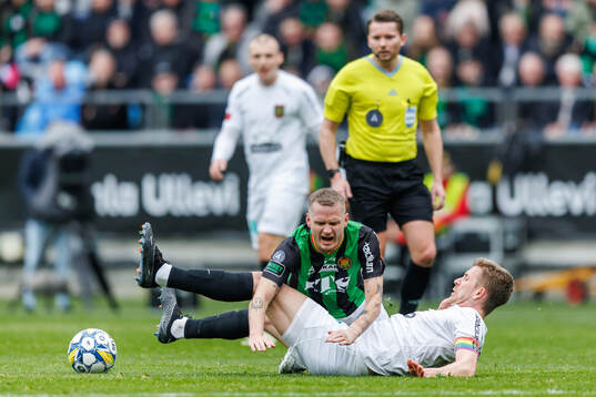 GAIS Jonas Lindberg och Brommapojkarnas Ludvig Fritzson