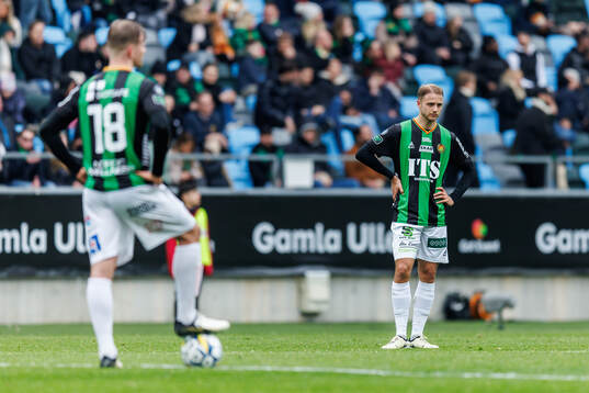 GAIS Alexander Ahl Holmström och Gustav Lundgren deppar