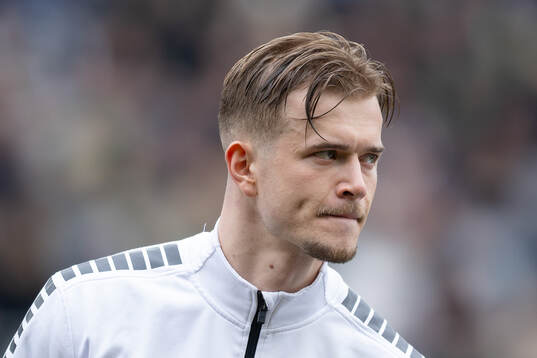 GAIS Alexander Ahl Holmström på line up innan