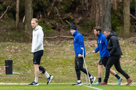 IFK Göteborgs målvakt Pontus Dahlberg, Hussein Carneil,