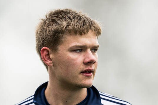 Ängelholms målvakt Lukas Bornandersson