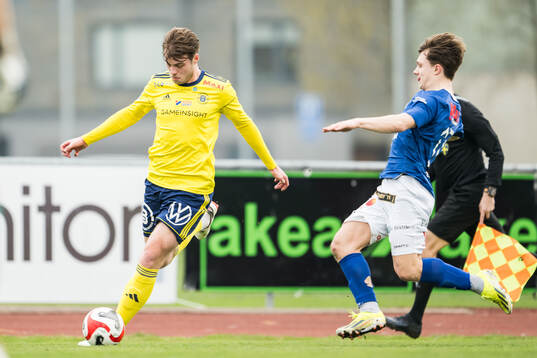 Ängelholms Johan Gudmundsson och Norrby IFs Ture Spendler