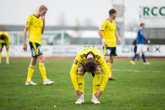 Ängelholms Johan Gudmundsson deppar