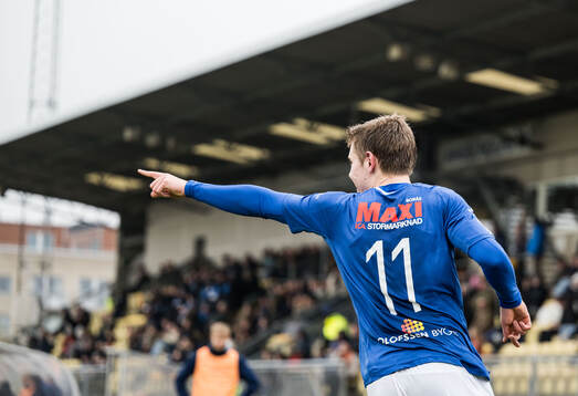 Norrby IFs Max Andersson jublar