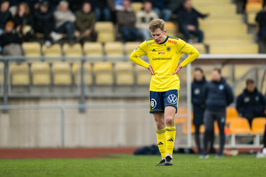 Ängelholms Karl Gunnarsson deppar