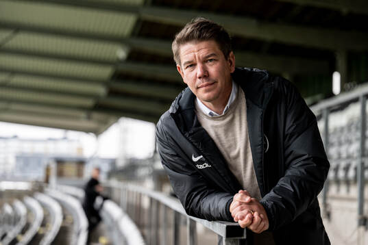 Karl-Johan Olsson, klubbchef Landskrona