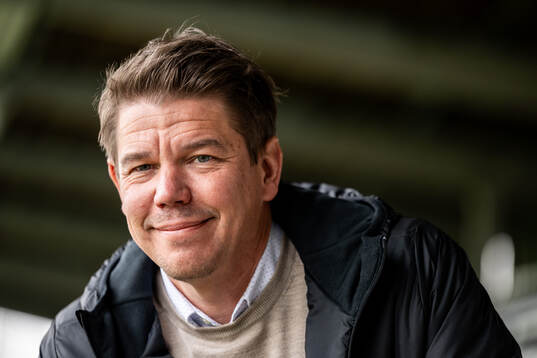 Karl-Johan Olsson, klubbchef Landskrona
