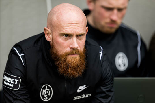 Landskronas tränare Max Mölder