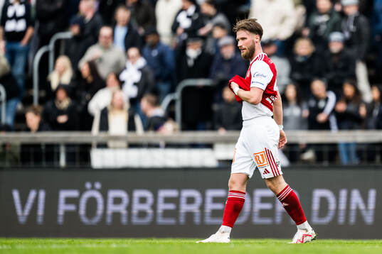 Sandvikens IFs Kasper Harletun deppar