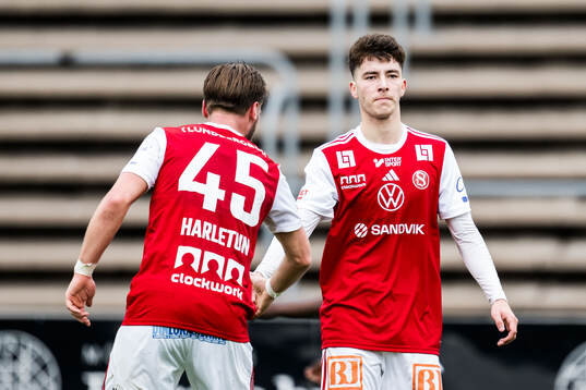 Sandvikens IFs Kasper Harletun och Adam Kiani deppar