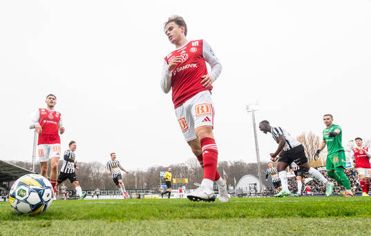 Sandvikens IFs Emil Engqvist och Ludwig Malachowski Thorell