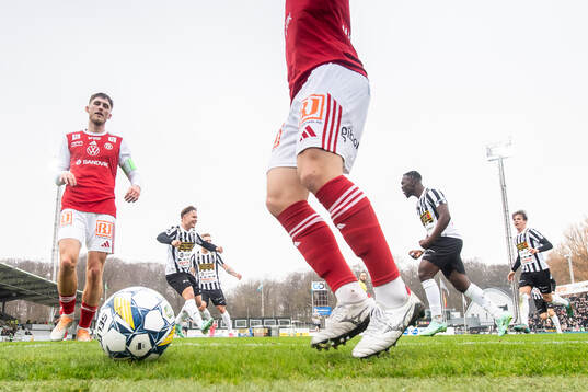 Sandvikens IFs Emil Engqvist och Ludwig Malachowski Thorell