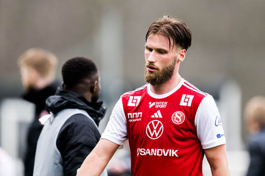 Sandvikens IFs Kasper Harletun deppar