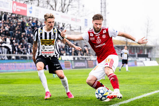 Landskronas Frederik Ihler och Sandvikens IFs Kasper