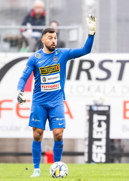 Landskronas målvakt Amr Kaddoura