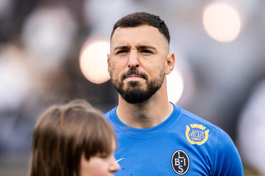 Landskronas målvakt Amr Kaddoura